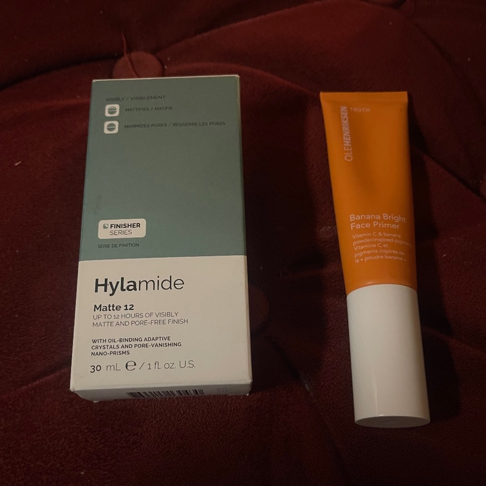 Ole Hendrickson Banana Bright Primer + The Abnormal Beauty Company Primer New